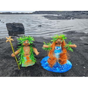 10" Art Doll Kanaloa, God of the Ocean